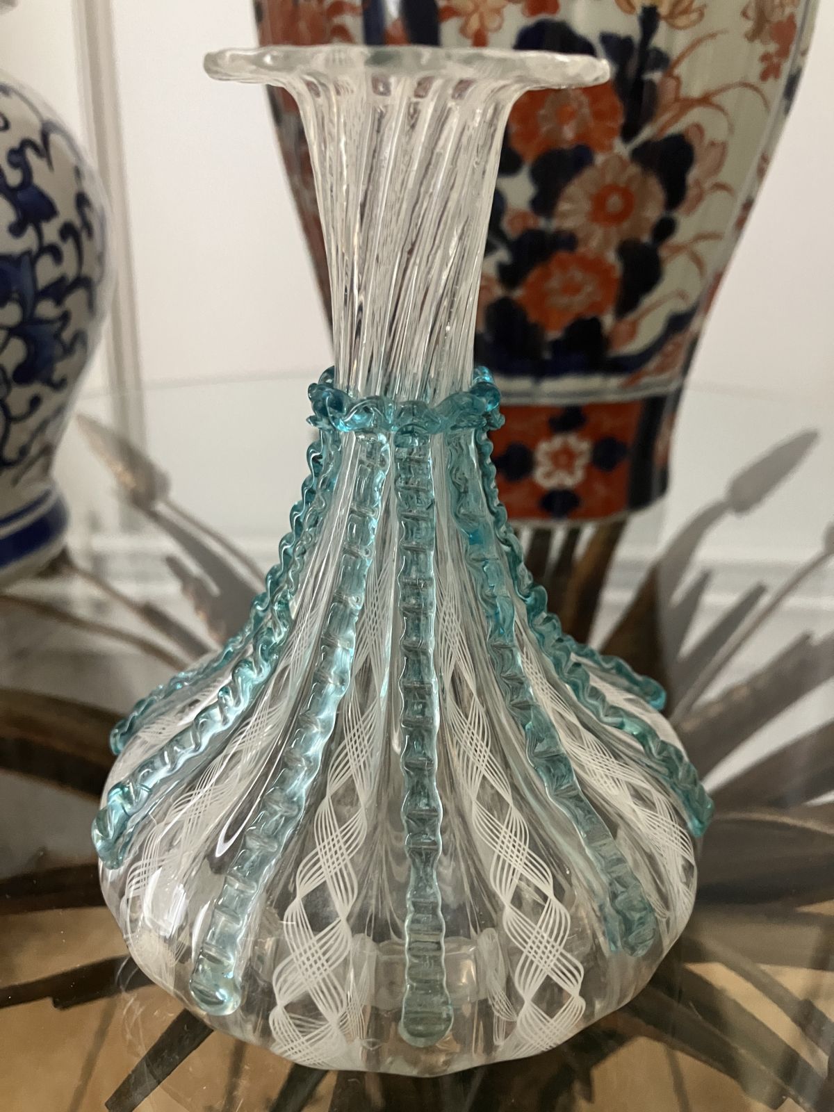 Vase en verre de Murano - XXème