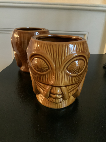 Tasses Tiki en céramique