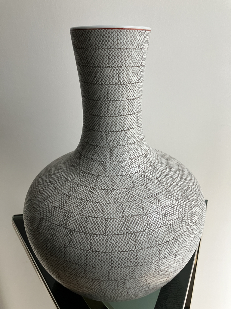 Vase contemporain porcelaine japonaise